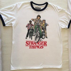 🎉🎉HP🎉🎉Stranger Things Unisex White T-shirt S L